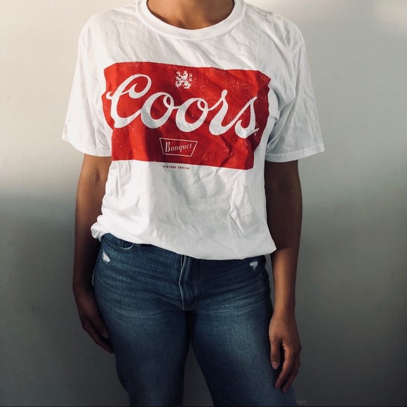coors beer shirt